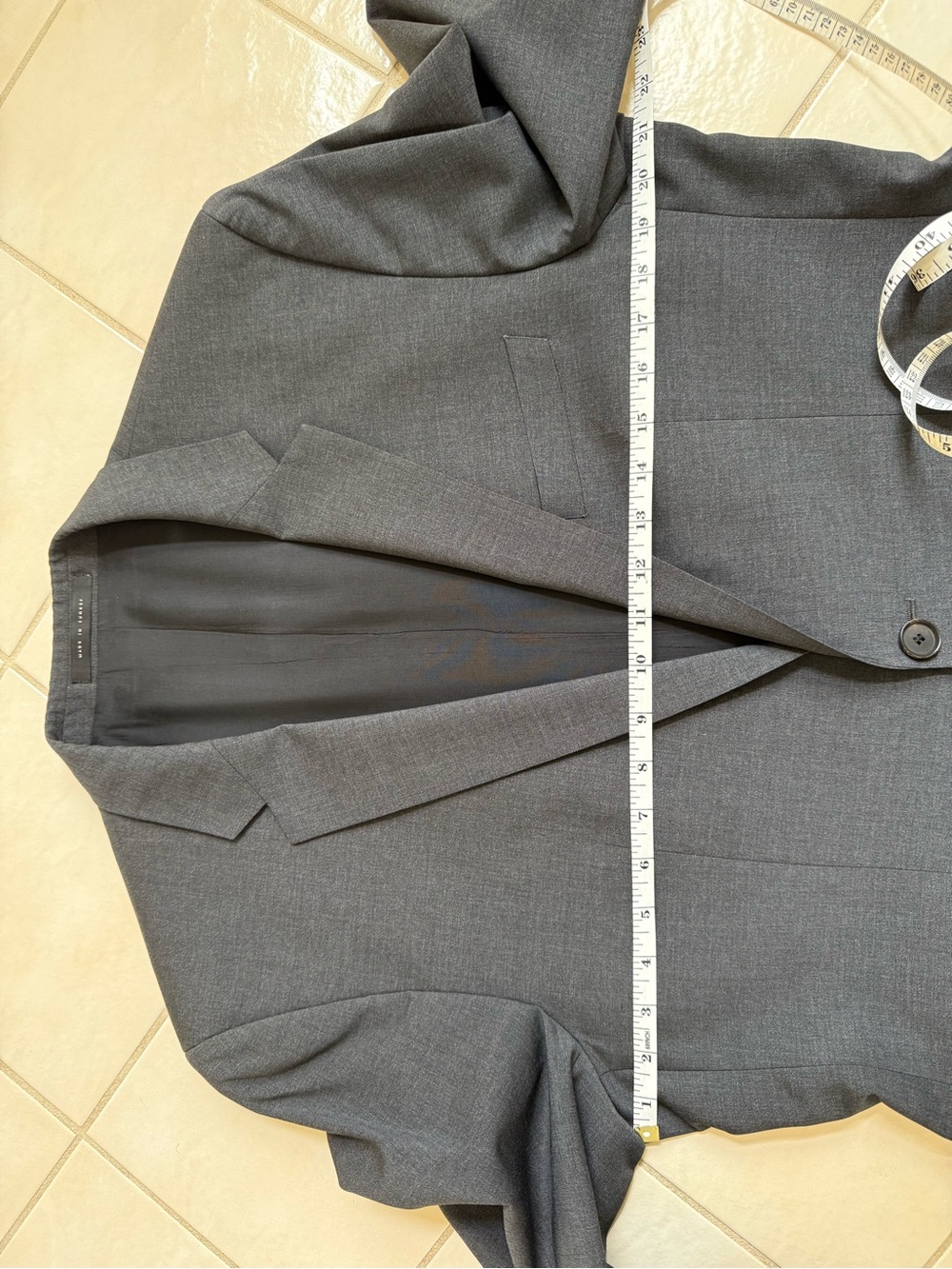 Hugo Boss Charcoal Gray Suit 40R Grand Central - Picture 5 of 10